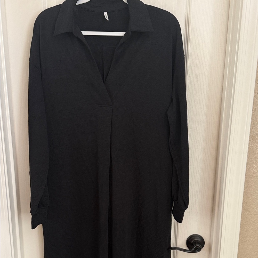Elegant Black Women's Dress